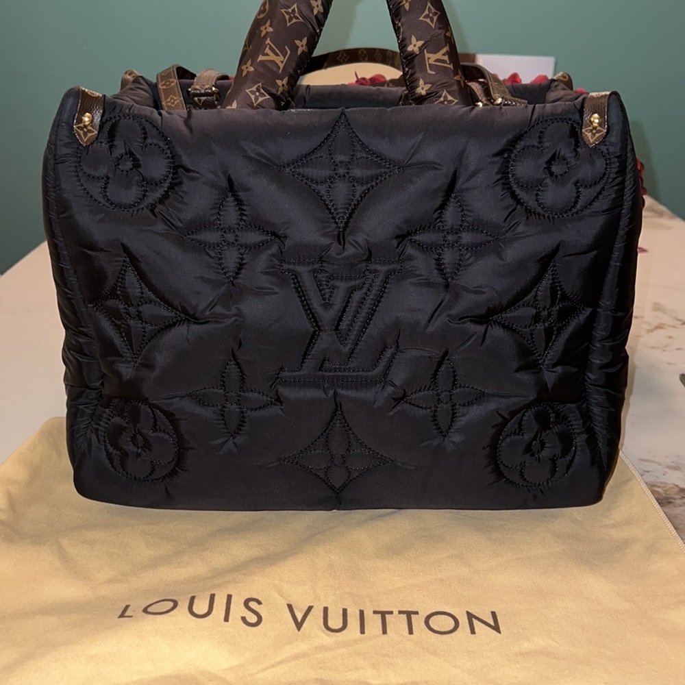 🎉HOST PICK 🎉EUC LOUIS VUITTON  Econyl  “Pillow Bag” On the go tote bag